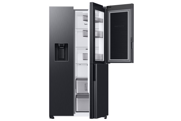 FRIGORIFERO SAMSUNG SIDE BY SIDE RH68B8821B1 NERO 627 L NO FROST INVERTER DISPENSER ACQUA E GHIACCIO CLASSE E