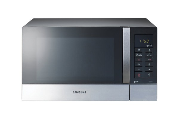 FORNO MICROONDE SAMSUNG GE89MST-1 23L 800W GRILL 6 LIVELLI DI POTENZA PULIZIA A VAPORE LIBERA INSTALLAZIONE INOX