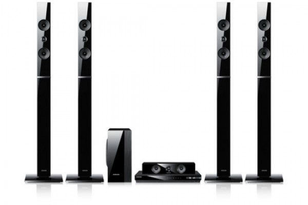 HOME THEATRE SAMSUNG HT E5550 5.1 CANALI 1000 W FM BLU RAY 3D USB HDMI BLUETOOTH WIFI NERO