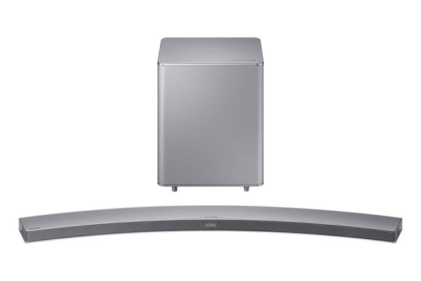 SOUNDBAR CURVA SAMSUNG HW H7501 321 W 8.1 CANALI 4 MODALITA' DI SUONO 3D VIDEO PASS BLUETOOTH USB SILVER