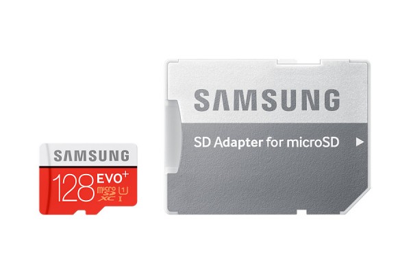 SCHEDA MicroSDHC EVO PLUS SAMSUNG MB MC128D 128 GB (ADATTATORE SD INCLUSO) PER CELLULARI, SMARTPHONE, TABLET, FOTOCAMERE SAMSUNG