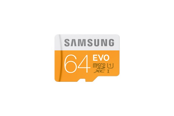 SCHEDA MicroSDXC EVO SAMSUNG MB MP64D 64 GB PER CELLULARI, SMARTPHONE, TABLET, FOTOCAMERE SAMSUNG
