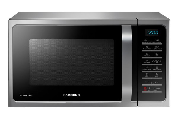 FORNO MICROONDE SAMSUNG MC28H5015CS COMBINATO SMART OVEN 28 L GRILL 6 LIVELLI DI POTENZA LIBERA INSTALLAZIONE ARGENTO