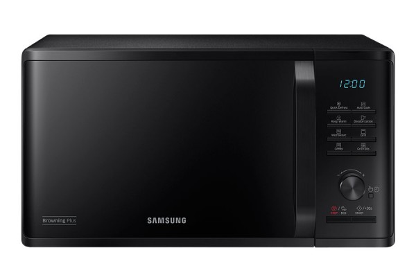 FORNO MICROONDE SAMSUNG MG23K3515CK GRILL 23 L 800 W 6 LIVELLI DI POTENZA ECO MODE DISPLAY LED LIBERA INSTALLAZIONE NERO