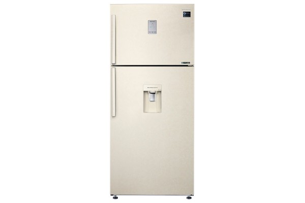 FRIGORIFERO SAMSUNG RT53K6540EF DOPPIA PORTA SERIE 6000 80 CM SABBIA / PANNA 526 L DISPENSER NO FROST PREMIUM DIGITAL INVERTER LIBERA INSTALLAZIONE CLASSE A+