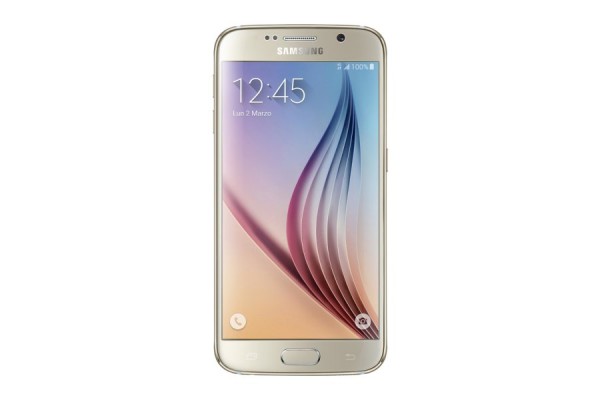 SMARTPHONE SAMSUNG GALAXY S6 SM G920F 64 GB OCTA CORE 5.1" SUPER AMOLED QUAD HD 4G LTE WIFI GOLD