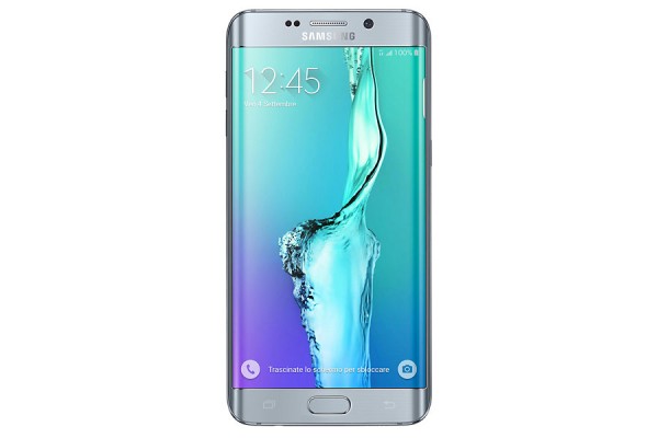 SMARTPHONE SAMSUNG GALAXY S6 EDGE PLUS SM G928F 32GB  OCTA CORE 4G LTE SUPER AMOLED QUAD HD SILVER TITANIUM