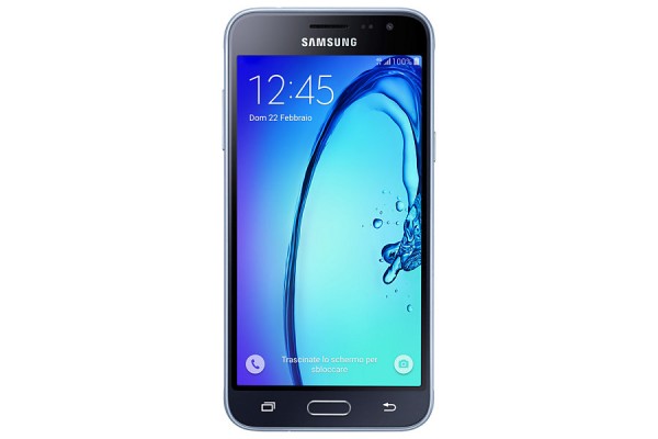 SMARTPHONE SAMSUNG GALAXY J3 (2016) SM J320F 5" SUPER AMOLED 8 GB QUAD CORE 4G LTE WIFI BLUETOOTH 8 MP ANDROID NERO