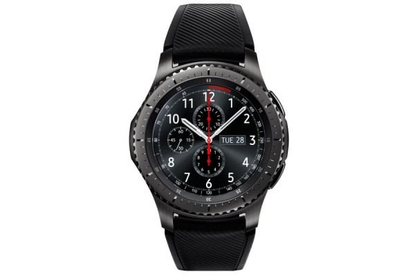SMARTWATCH SAMSUNG GALAXY GEAR S3 FRONTIER SM R760 (TAGLIA S) 1.3" SUPER AMOLED 4 GB DUAL CORE WIFI NFC BLUETOOTH NERO