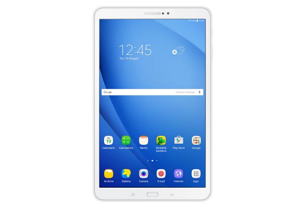 TABLET SAMSUNG GALAXY TAB A (2016) SM T585 10.1" 16 GB OCTA CORE 4G LTE WIFI BLUETOOTH 8 MP ANDROID BIANCO