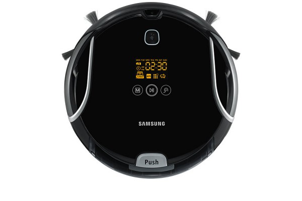 ROBOT ASPIRAPOLVERE SAMSUNG NAVIBOT S VCR8980L3K SR8900 CON AUTOSVUOTAMENTO 40W DISPLAY LED TOUCH MAPPATURA INTELLIGENTE NERO