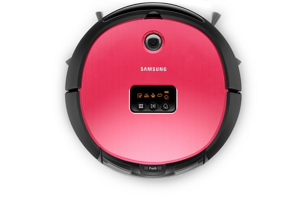 ROBOT ASPIRAPOLVERE SAMSUNG NAVIBOT LIGHT VR10ATBATRG SR8700 / SR8730 VISIONARY MAPPING 40 W DISPLAY LED PET HAIR CARE ROSSO ROUGE