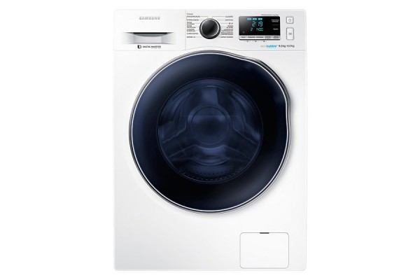 LAVASCIUGA (ASCIUGATRICE / LAVATRICE / LAVA E ASCIUGA) SAMSUNG WD90J6400AW 9 + 6 KG 1400 GIRI SERIE 6000 CRYSTAL BLU CARICO FRONTALE ECOLAVAGGIO DIGITAL INVERTER DISPLAY LED CLASSE A 24 GARANZIA UFFICIALE SAMSUNG ITALIA