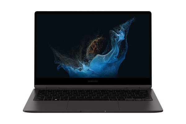 NOTEBOOK SAMSUNG GALAXY BOOK 2 360 NP730QED-KA1NL / NP730QED-KA1IT 13.3" TOUCH SCREEN INTEL CORE I5 1235U 1.3 GHZ 8 GB LPDDR4x 256 GB NVMe SSD INTEL IRIS XE GRAPHICS WEBCAM WINDOWS 11 HOME GRAPHITE