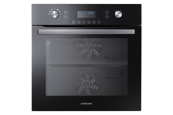 FORNO ELETTRICO SAMSUNG BF1C6G080 DOPPIA VENTOLA GRILL 65 L PULIZIA A VAPORE 25 PROGRAMMI 6 MODALITA' DI COTTURA NERO DISPLAY LED CLASSE A