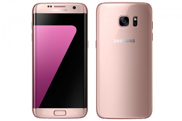 SMARTPHONE SAMSUNG GALAXY S7 EDGE SM G935F 32GB OCTA CORE 5.5" DUAL EDGE SUPER AMOLED DUAL PIXEL 12 MP 4G LTE PINK GOLD