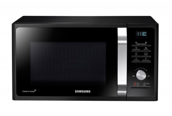 FORNO MICROONDE SAMSUNG MG28F303TAK 28 L 900 W GRILL DISPLAY LED 6 LIVELLI DI POTENZA LIBERA INSTALLAZIONE NERO