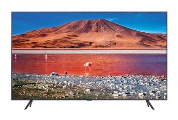 TV 70" SAMSUNG UE70TU7190 LED SERIE 7 2020 4K ULTRA HD SMART WIFI 2000 PQI HDMI USB CARBON SILVER