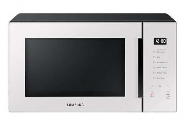 FORNO MICROONDE SAMSUNG MG30T5018UE GRILL 30 L 1400 W 6 LIVELLI DI POTENZA COTTURA  A VAPORE COTTURA SANA LIBERA INSTALLAZIONE PORCELLANA