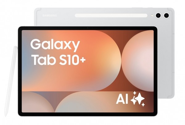 TABLET SAMSUNG GALAXY TAB S10 PLUS WIFI SM X820 12.4" 256 GB S PEN OCTA CORE BLUETOOTH 13 + 8 MP ANDROID PLATINUM SILVER