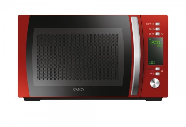 FORNO MICROONDE COOKinAPP CANDY CMXG20DR 20 L 700 W GRILL 5 LIVELLI DI POTENZA 40 PROGRAMMI DI COTTURA AUTOMATICI LIBERA INSTALLAZIONE ROSSO