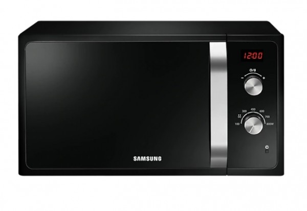 FORNO MICROONDE DUAL DIAL SAMSUNG MS23F300EEK 23 L 6 LIVELLI DI POTENZA DISPLAY LED LIBERA INSTALLAZIONE NERO