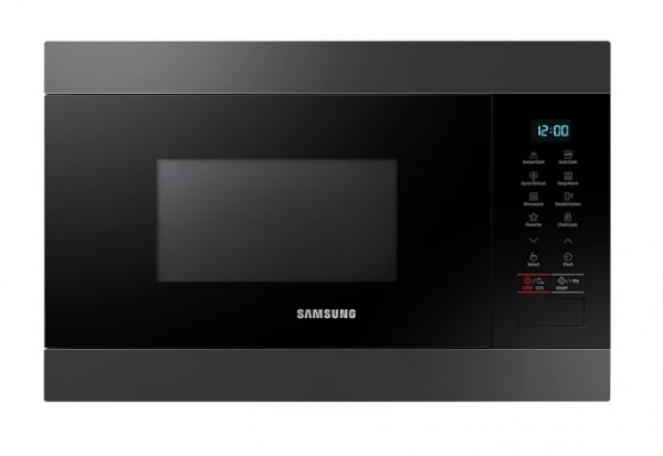 FORNO MICROONDE SAMSUNG DA INCASSO MS22M8074AM 60 CM 22 L 850 W 6 LIVELLI DI POTENZA DISPLAY LED NERO
