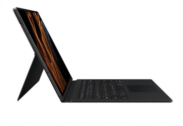 GALAXY TAB S8 ULTRA BOOK COVER KEYBOARD EF-DX900BBEGIT / CUSTODIA TABLET CON TASTIERA ORIGINALE SAMSUNG NERO