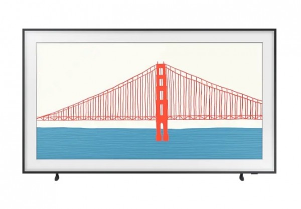 THE FRAME TV 55" SAMSUNG QE55LS03AA QLED 2021 4K ULTRA HD SMART WIFI 3400 PQI USB HDMI NERO