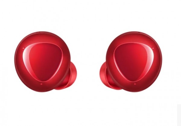 CUFFIE / AURICOLARI SAMSUNG GALAXY BUDS PLUS SM R175 6 MICROFONI BLUETOOTH AMBIENT SOUND ROSSO