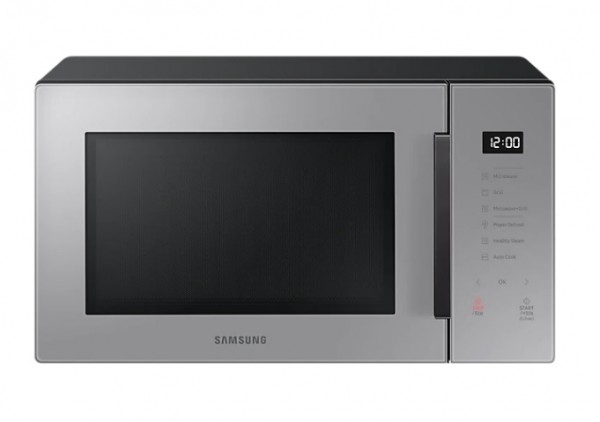 FORNO MICROONDE SAMSUNG MG30T5018UG GRILL 30 L 1400 W 6 LIVELLI DI POTENZA COTTURA  A VAPORE COTTURA SANA LIBERA INSTALLAZIONE CLEAN GRAY