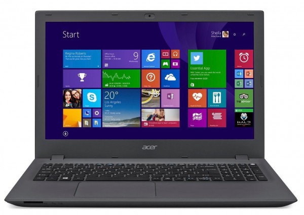 NOTEBOOK ACER ASPIRE E 15 E5 573 5864 INTEL CORE I5-5200U 4 GB DDR3 L 1 TB HDD 15.6" INTEL HD 5500 WINDOWS 8.1 CHARCOAL GRAY ACER