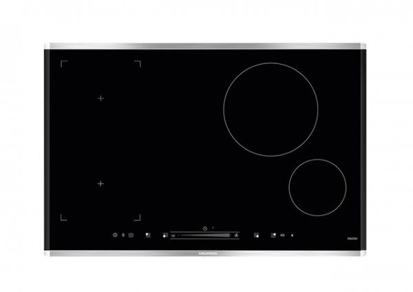 PIANO COTTURA GRUNDIG GIEI 824470 HX 80 CM A INDUZIONE TOUCH 4 FUOCHI VETRO-CERAMICA NERO