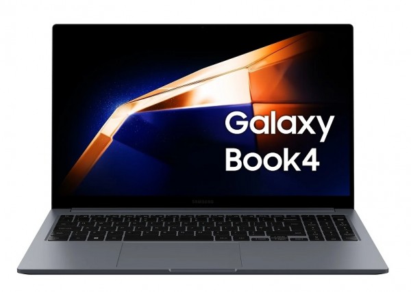 NOTEBOOK SAMSUNG GALAXY BOOK4 NP750XGK KG1IT 15.6" INTEL CORE 7 150U 1.8 GHZ 16 GB LPDDR4x 512 GB NVMe SSD INTEL GRAPHICS WEBCAM WINDOWS 11 HOME GRAY