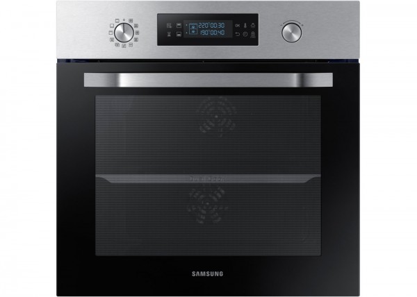 FORNO SAMSUNG AD INCASSO NV70M3541RS 60 CM 70 L DUAL COOK DOPPIA VENTOLA 25 PROGRAMMI 18 FUNZIONI VAPORE INOX CLASSE A