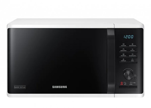 FORNO MICROONDE SAMSUNG MS23K3515AW / MG23K3515AW 23 L 800 W 6 LIVELLI DI POTENZA 29 PROGRAMMI LIBERA INSTALLAZIONE BIANCO