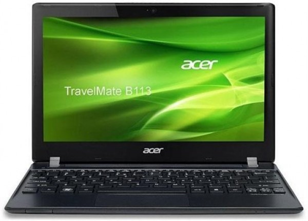 NOTEBOOK ACER TRAVELMATE TMB113 M 33224G32TKK INTEL CORE I3-3227U 4 GB DDR3 320 GB HDD 11.6" WINDOWS 7 PROFESSIONAL ACER