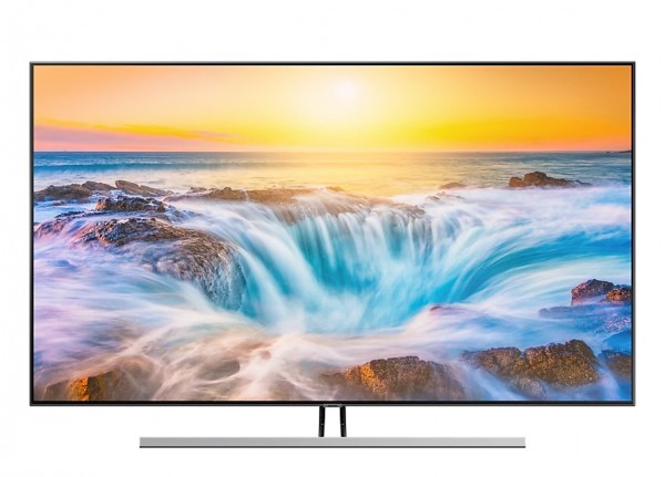 TV 75" SAMSUNG QE75Q85RAT QLED Q85R 2019 SERIE 8 4K UHD SMART WIFI 3800 PQI HDMI USB CARBON SILVER