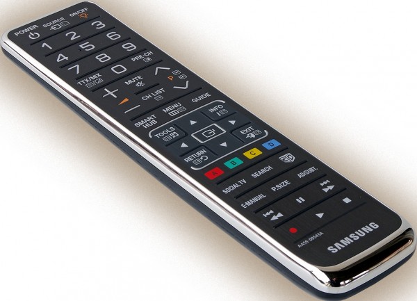 TELECOMANDO UNIVERSALE ORIGINALE SAMSUNG TM1170 AA59-00543A BLACK / SILVER PER TV UE46D7000 / UE40D7000 