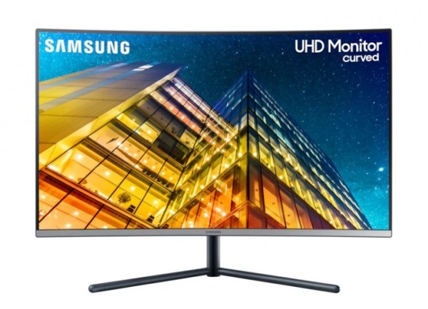 MONITOR 32" SAMSUNG LU32R590CWUXEN / LU32R592CWRXEN LED CURVO 4K UHD HDMI DARK BLUE GRAY