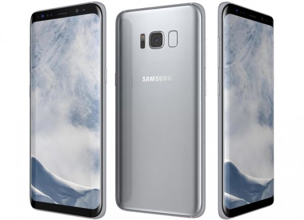 SMARTPHONE SAMSUNG GALAXY S8 SM G950F 64 GB 4G LTE WIFI 12 MP DUAL PIXEL OCTA CORE 5.8" QUAD HD+ SUPER AMOLED ARCTIC SILVER