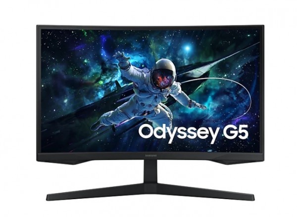 MONITOR GAMING ODYSSEY G5 - G55C 32" SAMSUNG LS32CG554EUXEN QHD CURVO 165 HZ 1 MS HDR10 HDMI