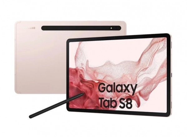 TABLET SAMSUNG TAB S8 PLUS SM X806 12.4" 5G 128 GB OCTA CORE WIFI BLUETOOTH ANDROID PINK GOLD / ORO ROSA