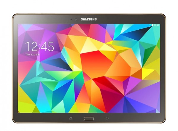 TABLET 10.5'' SAMSUNG GALAXY TAB S SM T800 16 GB OCTA CORE 8 MP GPS WIFI BLUETOOTH TITANIUM BRONZE