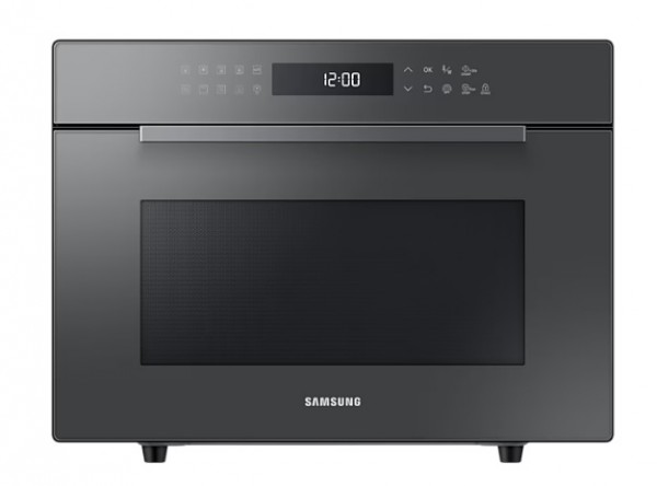 FORNO MICROONDE COMBINATO BESPOKE SAMSUNG MC3GR8088CC / MC35R8088LC MW8000R 35 L GRILL DISPLAY LED 40 PROGRAMMI 7 LIVELLI DI POTENZA ANTRACITE