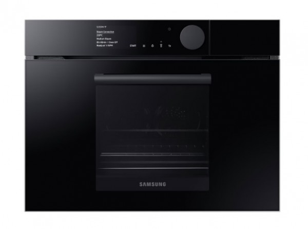 FORNO A VAPORE COMPATTO SAMSUNG INFINITE LINE NQ50T8939BK INCASSO 50 L DOPPIA VENTOLA GRILL WIFI NERO CLASSE A+