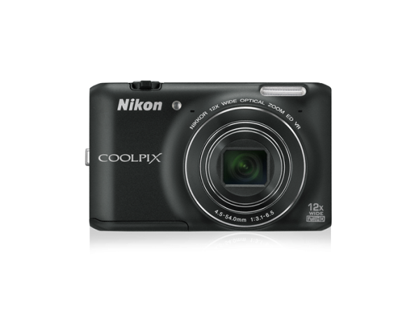 FOTOCAMERA NIKON COOLPIX S6400 COMPATTA 16 MP ZOOM 12X DISPLAY LCD TOUCHSCREEN 3" NERA