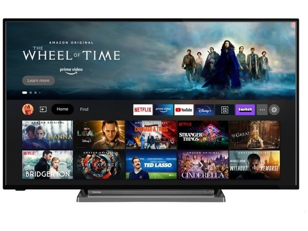 TV 43" TOSHIBA 43UF3D63DA FIRE LED 4K ULTRA HD SMART WIFI 2100 PQI HDMI USB HDR