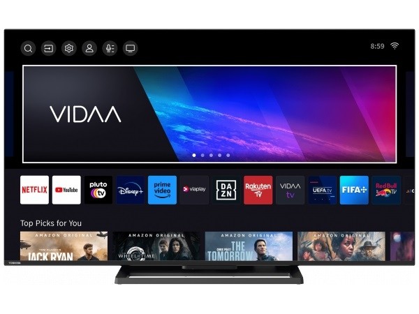 TV 50" TOSHIBA 50UV3363DA LED 4K ULTRA HD VIDAA SMART WIFI 2000 PQI HDMI USB