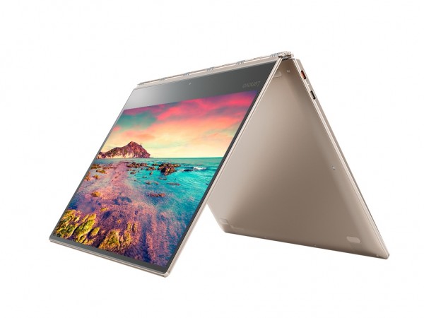 NOTEBOOK LENOVO YOGA 910-13IKB 13.9" TOUCH INTEL CORE I7 7500U 2.7 GHz 8 GB DDR4 256 GB SSD INTEL HD GRAPHICS 620 WINDOWS 10 HOME CHAMPAGNE GOLD / ORO